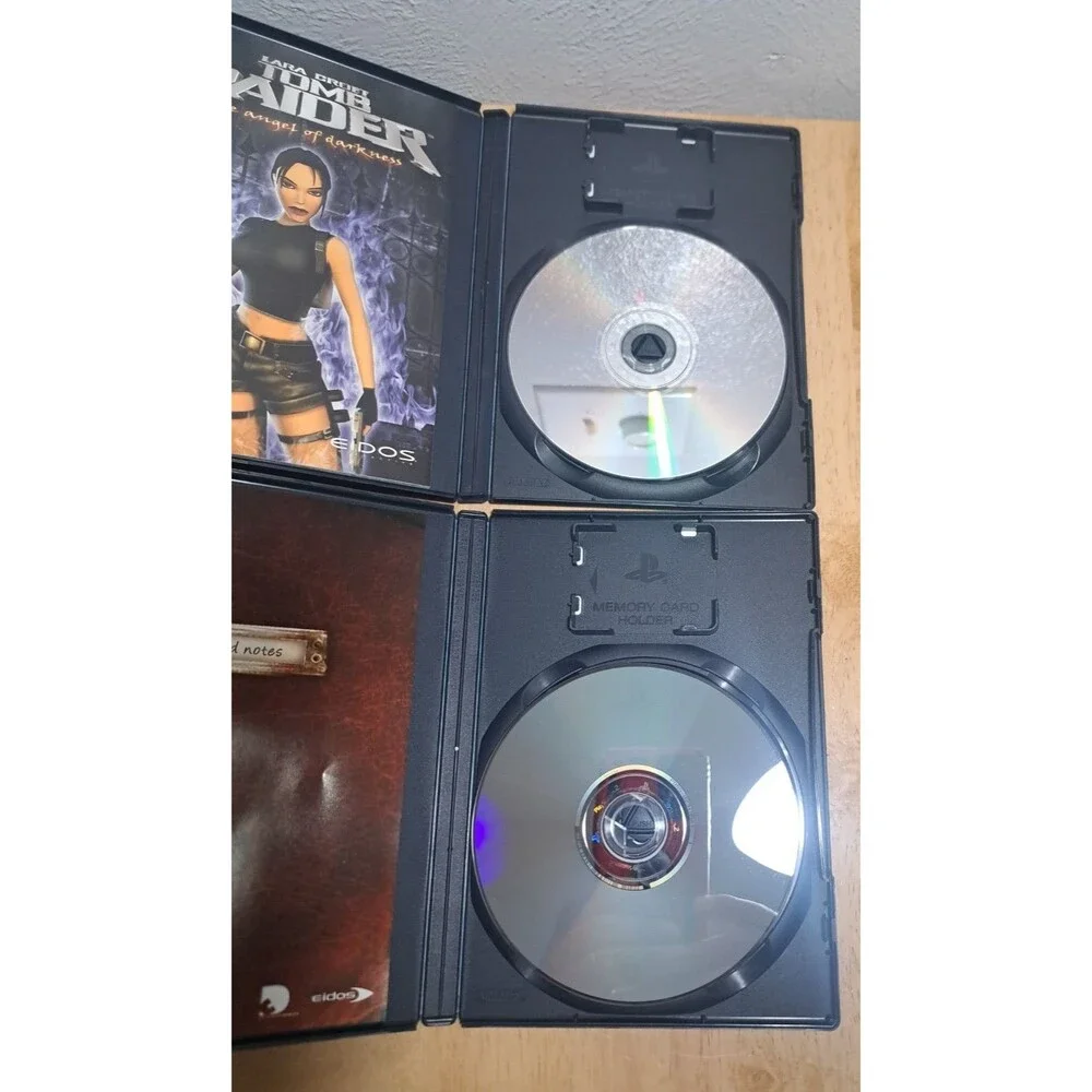 PS2 Lara Croft Tomb Raider: Legend & The Angel Of Darkness Complete